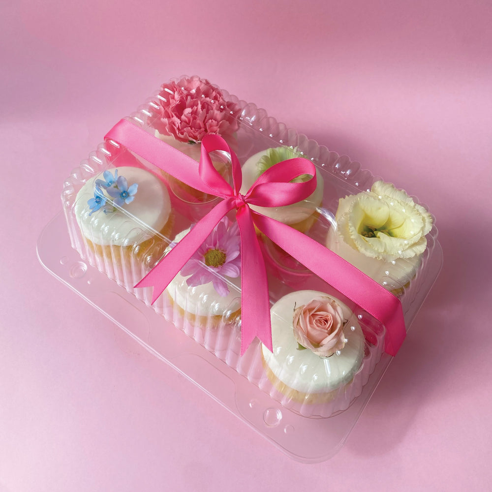 Fresh Flower Cupcake Set