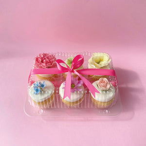 Fresh Flower Cupcake Set