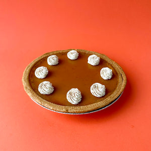 Pumpkin and Spiced Caramel Pie