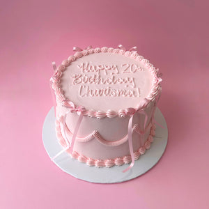 Silk Bows Cake