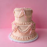 2 Tier Vintage Cake