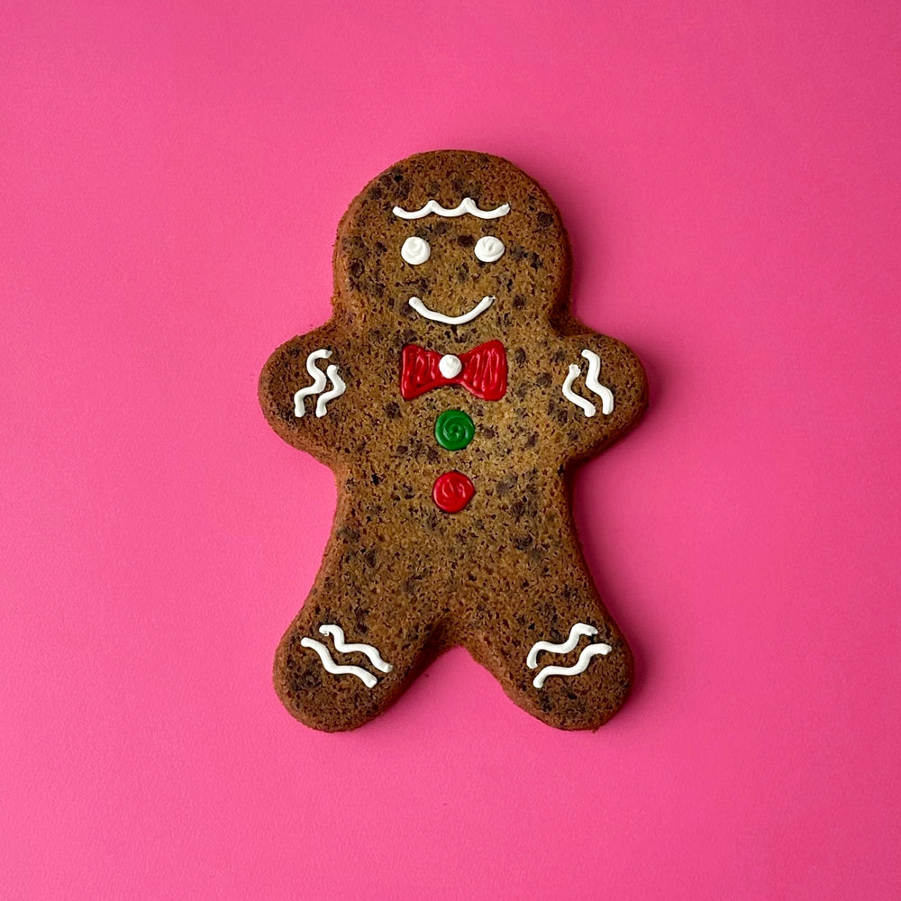 Giant Un-Gingerbread Man Cookie