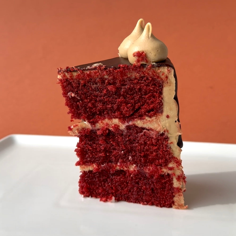 Red Velvet Mocha Cake