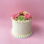Fresh Flower Bouq-Cake