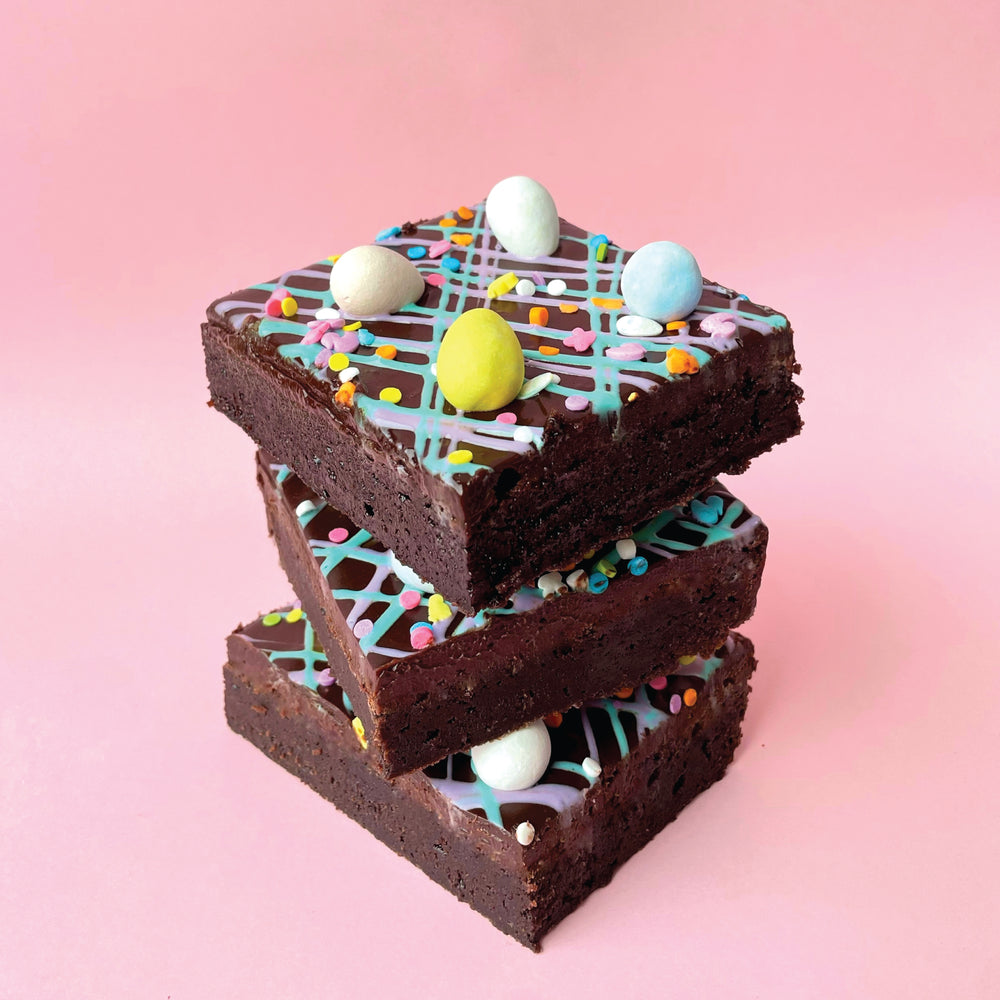 Mini Egg Fudgy Brownie