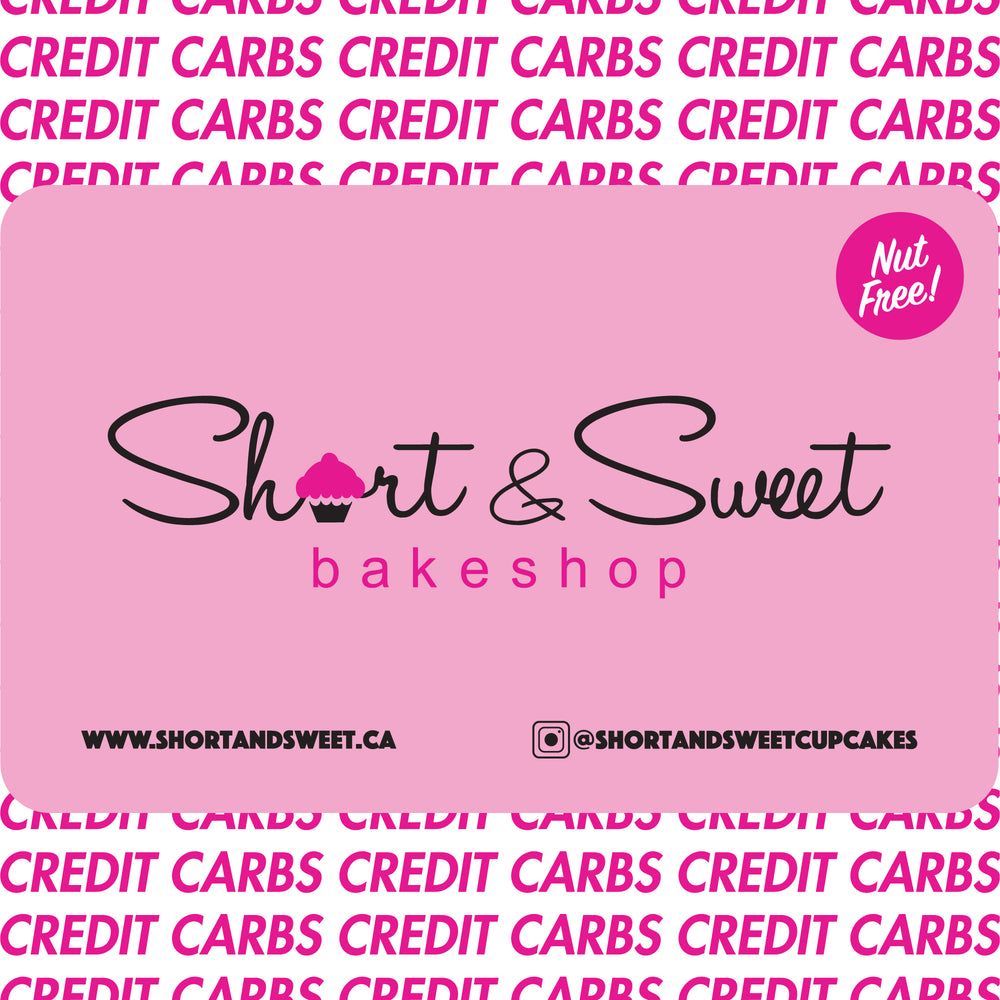 Short & Sweet Bakeshop Gift Card