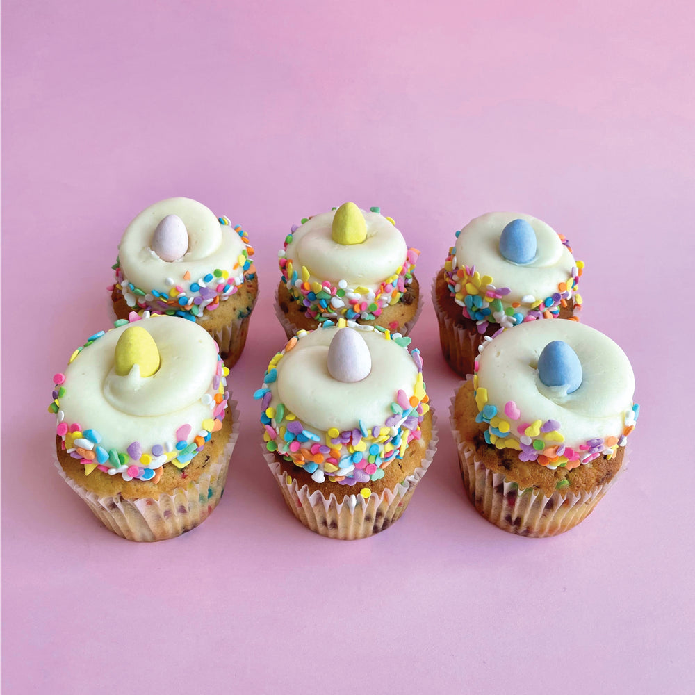 Mini Egg Cupcakes