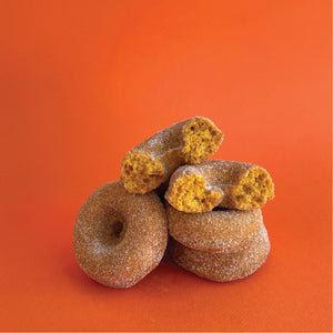 Mini-ish Brown Butter Pumpkin Spice Donuts