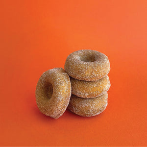 Mini-ish Brown Butter Pumpkin Spice Donuts