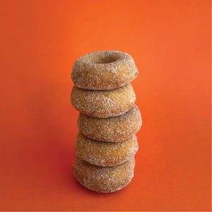 Mini-ish Brown Butter Pumpkin Spice Donuts